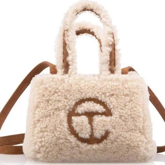 BNWT UGG x Telfar Collab Shearling Mini Shopper - Picture 12 of 12